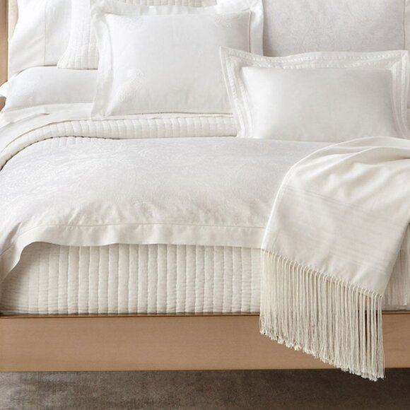 Ralph Lauren Tuxedo Park Robyn White Throw